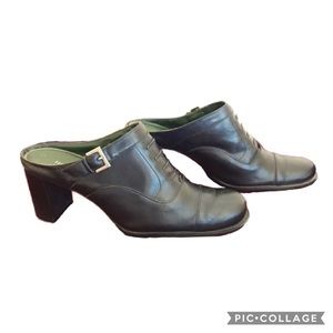 Naturalizer LEATHER PlatfrmClog Brazil US8.5N(9.5)